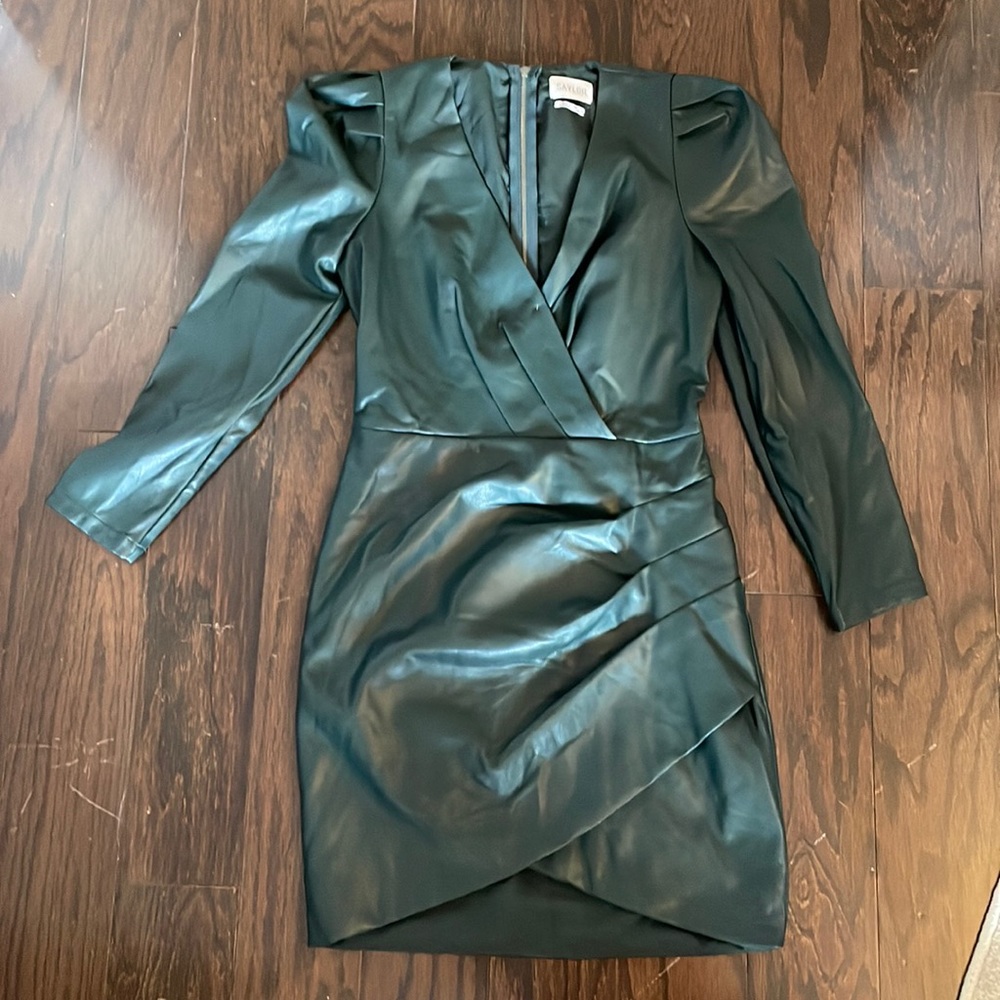 Saylor Vegan Leather Dress